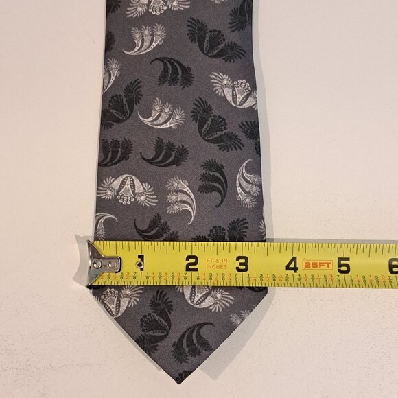Cleveland Museum of Art Men's 100% Slik Tie "Embroidered Collar" Pattern NWT - Picture 8 of 13